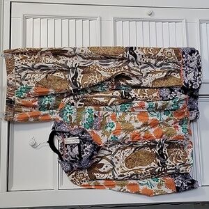 Anthropologie pajama set
